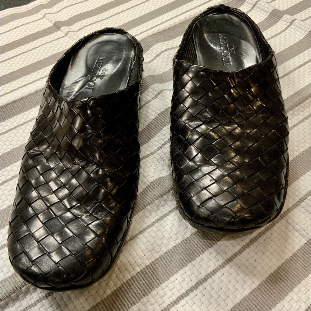 Sergio Meucci woven mule